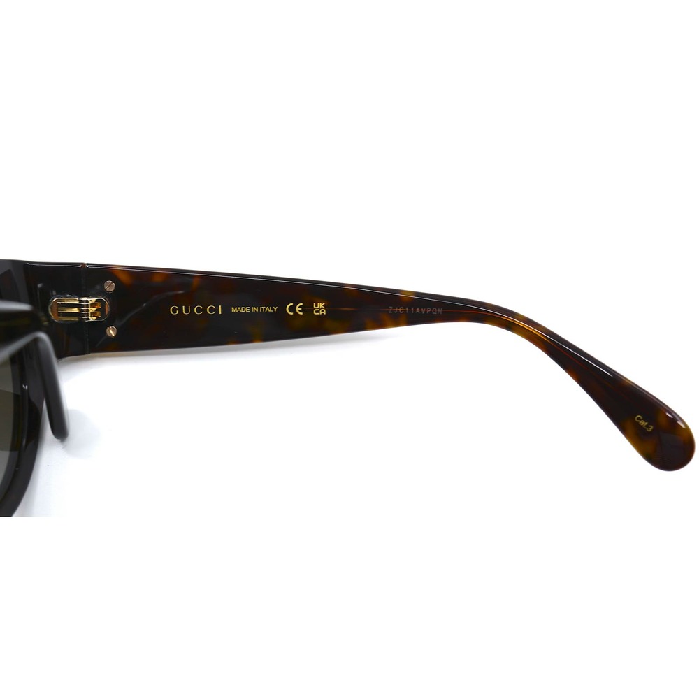 Gucci GG1408S 003 Havana Brown Cat Eye Sunglasses NWT - Picture 14 of 15